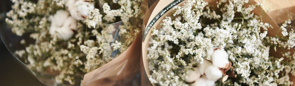 White Baby Breath Bouquet by Suhyeon Choi